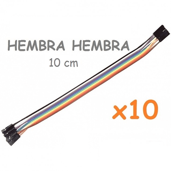 Jumper 10cm Hembra Hembra X10