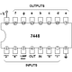 7448 Decodificador para Display Catodo Comun