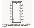 74181 Unidad logica aritmetica (ALU) de 4 bits