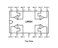 Lm324 (4) Amplificador Operacional Sin Fuente Dual