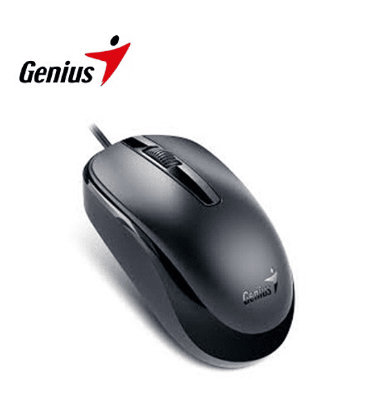 Mouse Genius Usb  DX-120 Scroll alta calidad negro GENIUS