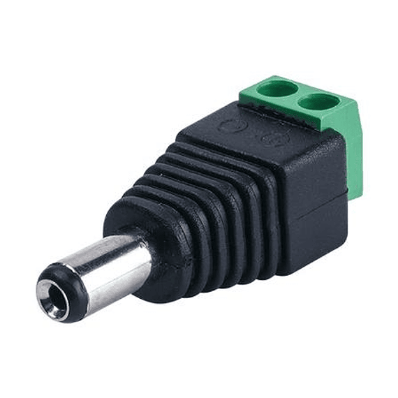 ADAPTADOR DE PLUG DC MACHO A BORNERA