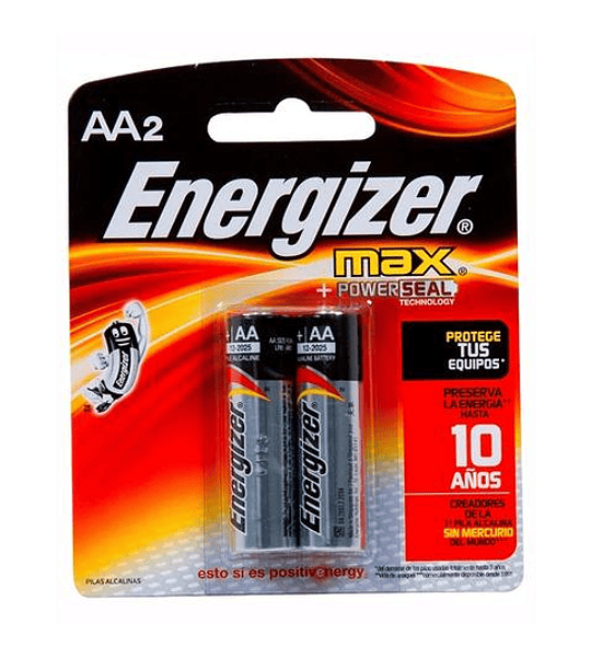 Batería AA 1.5V Alcalina Energizer - ZAMUX BOGOTA