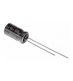 Condensador Electrolítico 100uf 16v - 25v - 50v