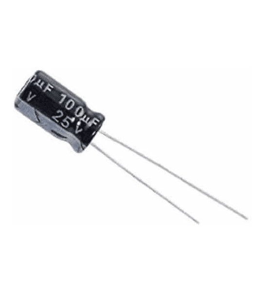 Condensador Electrolítico 100uf 16v - 25v - 50v