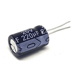 Condensador Electrolítico 220uf  25v - 50v