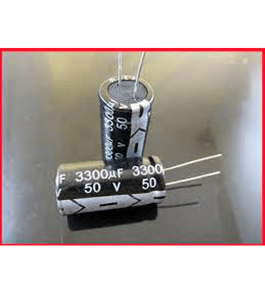 Condensador Electrolítico 3300uf  - 25v - 50v