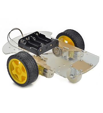 Chasis 2WD KIT Carro 3 llantas  Smart Robot Arduino