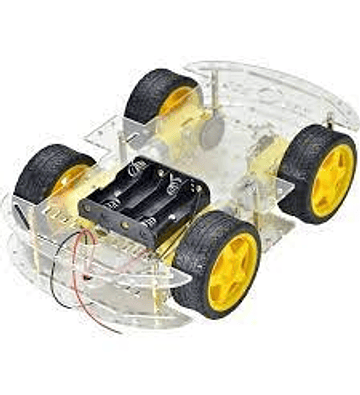 Chasis 4WD KIT Carro 4 llantas Smart Robot Arduino