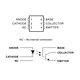 Optoacoplador 4N35 con Salida Transistor NPN