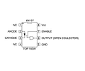 Optoacoplador 6N137 con Salida Lógica Nand