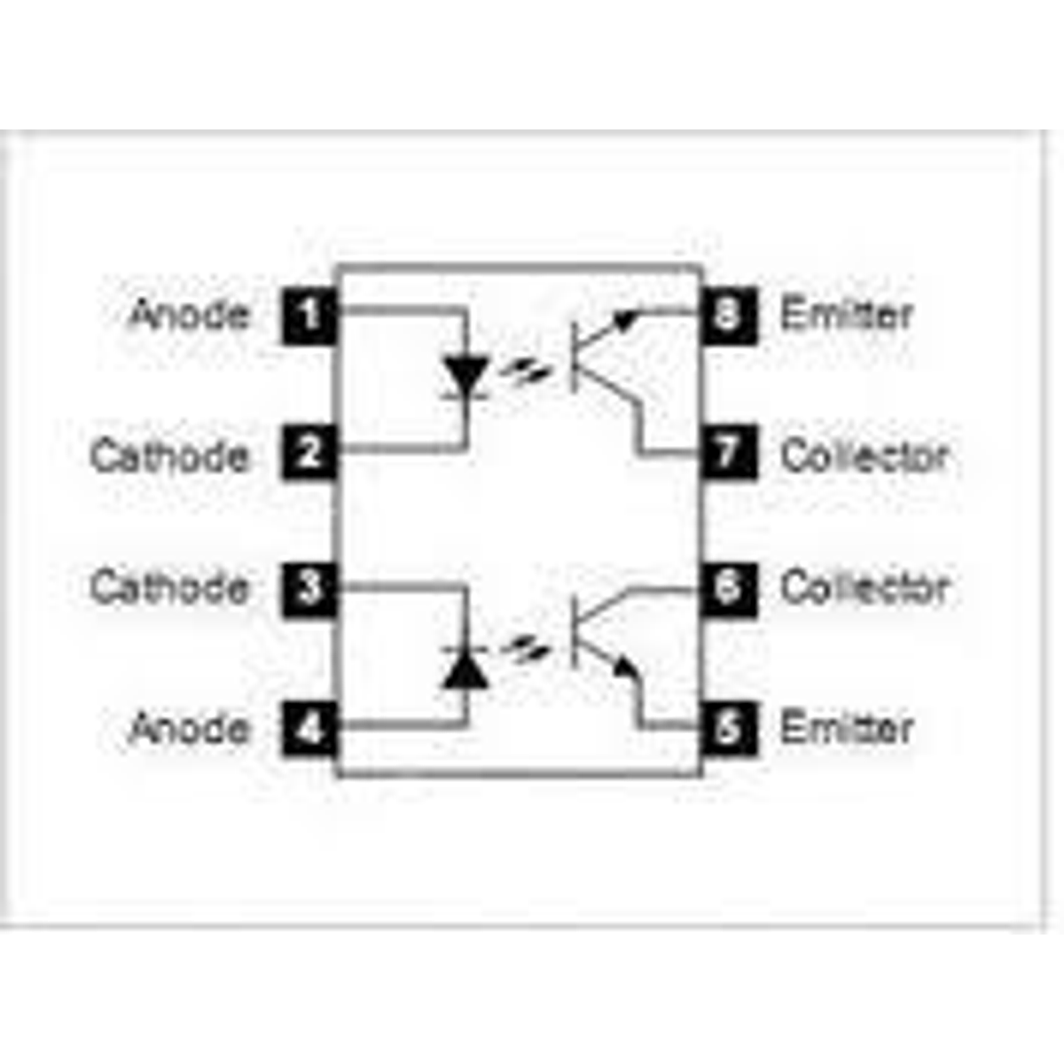 Optoacoplador MCT6 Salida Transistor ZAMUX BOGOTA