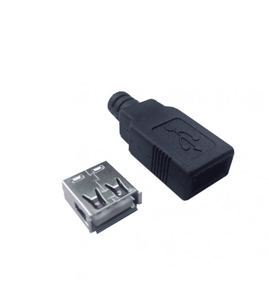 Conector USB Aereo Hembra para Ensamble - ZAMUX BOGOTA