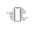 CD4047  Multivibrador Monostable/Estable de Baja Potencia