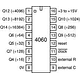 CD4060 CMOS Contador y Divisor Binario de 14 Estados