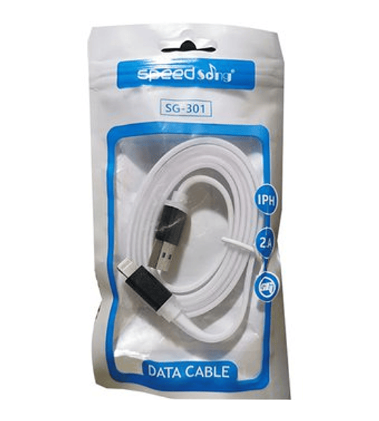 Cable de datos siliconado para Iphone 