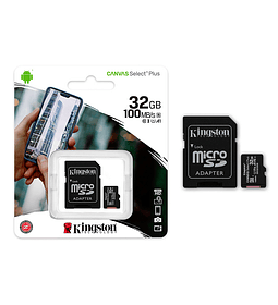 Memoria Micro SD SanDisk 32 GB Clase 10 