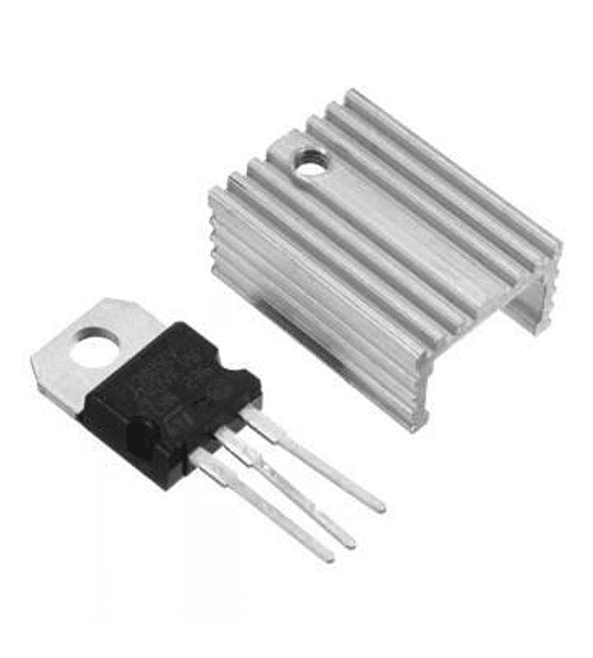 Disipador de Aluminio Estandar para Transistor con encapsulado TO-220
