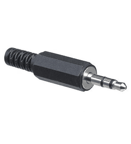 PLUG 3.5mm PLASTICO STEREO