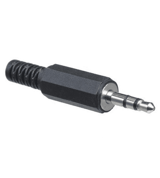 PLUG 3.5mm PLASTICO STEREO