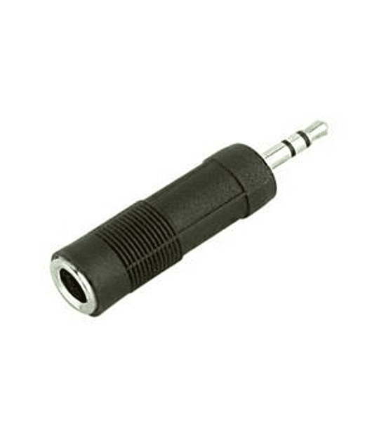 CONVERTIDOR PLUG 6.5mm A JACK 3.5mm AUDIO