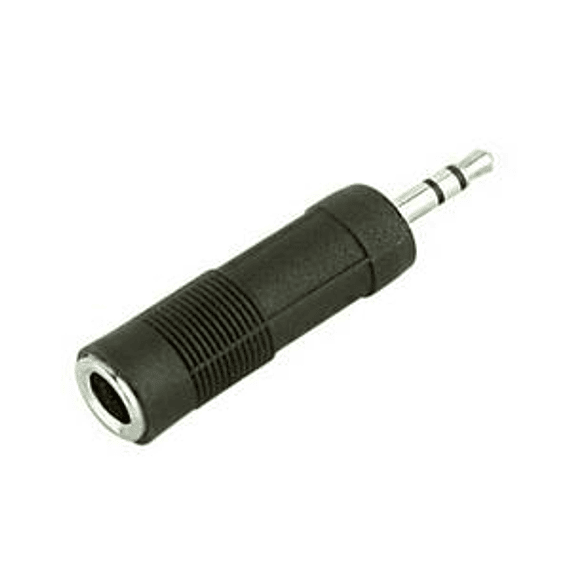 CONVERTIDOR PLUG 6.5mm A JACK 3.5mm AUDIO