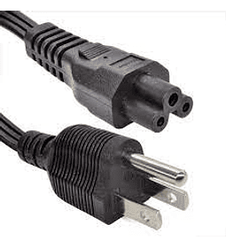 Cable de Poder Para Portatil Tipo Trebol 