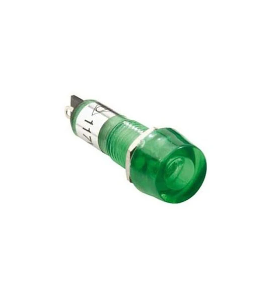 Lot De 10 Voyants De Contrôle Néon 6 Mm - Tension 220-240V Avec Résistance Série - Pour Tableau électrique