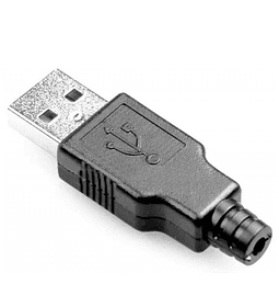 CONECTOR USB MACHO AEREO
