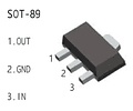 REGULADOR DE VOLTAJE 7805 DE SUPERFICIE SMD 