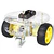 CHASIS REDONDO 2WD KIT CARRO 3 LLANTAS SMART ROBOT ARDUINO  RCHASIS
