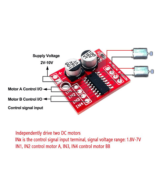 Mini Controlador Puente H L298