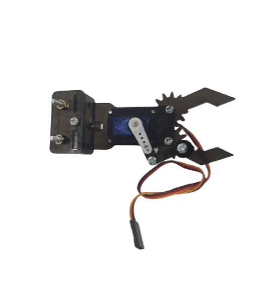 PINZA GARRA GRIPPER EN ACRILICO CON SERVOMOTOR