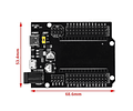 Shield Tarjeta de Expansion de Pines para Modulo ESP32