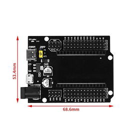 Shield Tarjeta de Expansion de Pines para Modulo ESP32