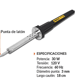 CAUTIN MARCA PRETUL 30W