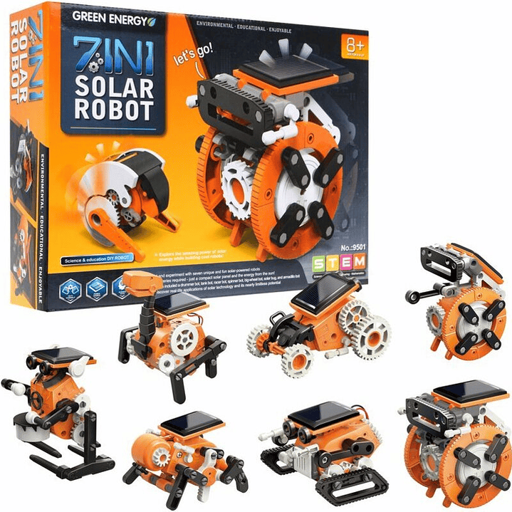 KIT ROBOT EDUCATIVO 7 EN 1 2