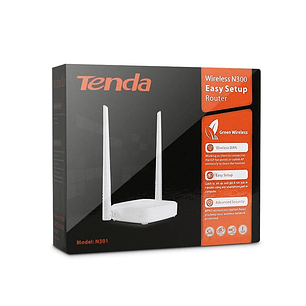 ROUTER TENDA DOBLE ANTENA N300 WIFI