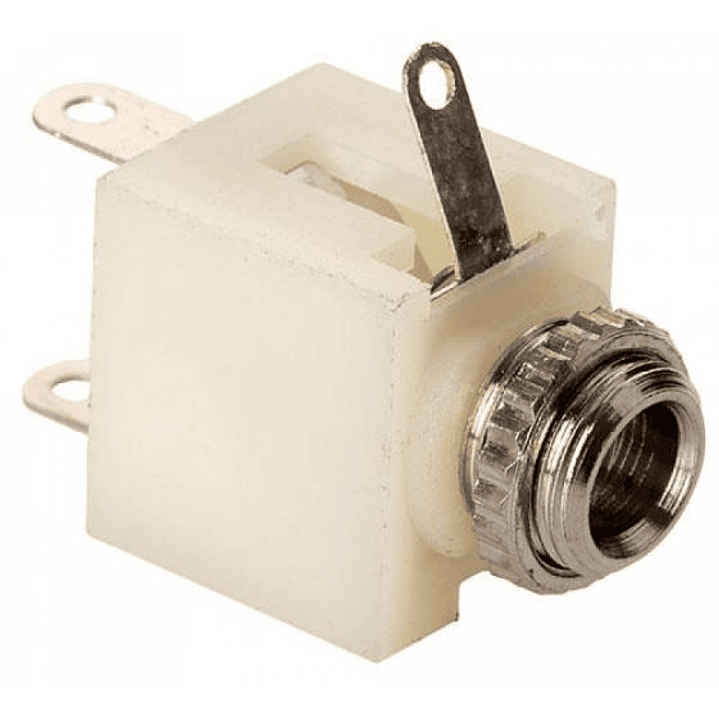 JACK STEREO BLANCO CHASIS PARA PLUG 3.5mm