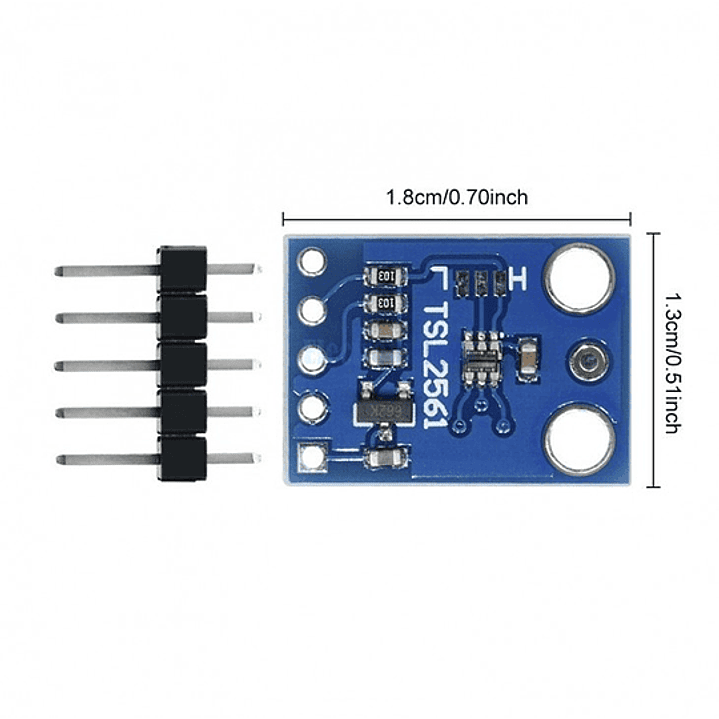 TSL2561 SENSOR DE LUZ SALIDA DIGITAL   1