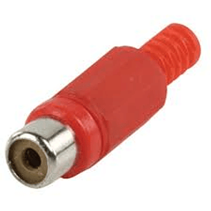 JACK RCA HEMBRA PLASTICO