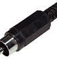 PLUG RCA MACHO PLASTICO   - Miniatura 1