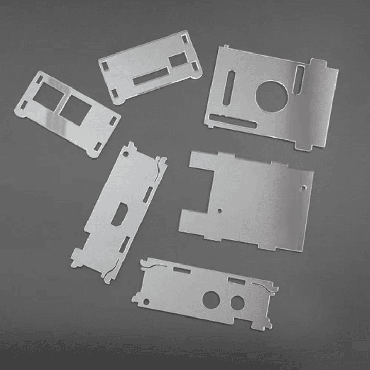 CAJA TRANSPARENTE RASPBERRY PI 3 2