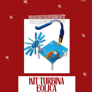 KIT ROBOT EDUCATIVO TURBINA EOLICA CON LAMPARA