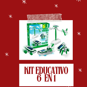 KIT ROBOT EDUCATIVO 6 EN 1