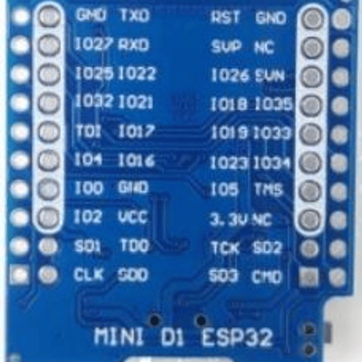 TARJETA DE DESARROLLO ESP32 D1 MINI WIFI BLUETOOTH 2