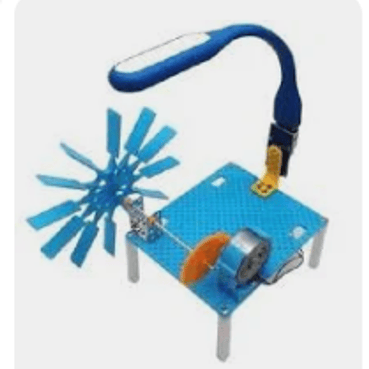 KIT ROBOT EDUCATIVO TURBINA EOLICA CON LAMPARA