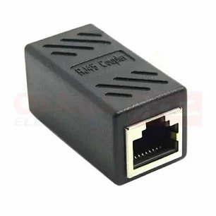  UNION PARA ACOPLAR  DOS CABLES RJ45 (INTERNET-LAN)