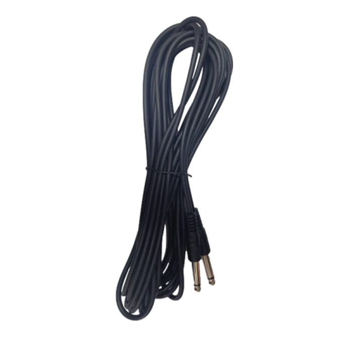 CABLE MONO PLUG A PLUG 1/4 6.3mm 7 METROS