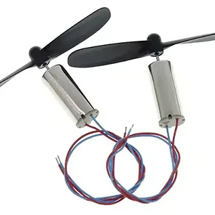 KIT DE 2 MOTORES DRONE SIN NUCLEO ASINCRONO Y SINCRONO A715